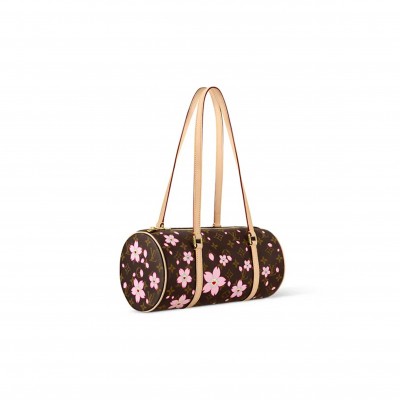 LOUIS VUITTON MURAKAMI LV X TAKASHI MURAKAMI PAPILLON CHERRY BLOSSOM M13097 (27*13*11cm) 